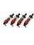 SG1603 SG1604 SG1605 UD1601 UD1602 UD1603 1/16 Rc Araba Parçaları Için Metal ve Kauçuk Lastik Seti, Beyaz (Yurt Dışından) 3