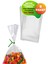 Naylon Şeker Bakliyat Buzdolabı Bakkaliye Torbası Gıdaya Uygun 20 x 30 cm 1 kg Kapasite 5 Paket 2