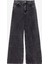 Yüksek Bel Bootcut Paça Flare Siyah Kadın Denim Pantolon J4WL-PNT7009 1