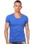 Bisiklet Yaka Saks Erkek T-Shirt DZN8505 1