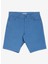 Regular Fit Mavi Erkek Şort W211205400 5 Cep Non Denim Şort 1