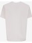 Bisiklet Yaka Baskılı Ekru Kadın T-Shirt M4WL-TST-1094 2