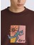 Bordo Erkek Bisiklet Yaka Normal Kalıp Sweatshirt VN000HPR7YO1-STYLE Guy Loose Crew 3