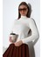 Lago Kadın Ekru Ultra Soft Touch Içe Kıvrık Yarım Balıkçı Uzun Kollu Thermal Bluz & Top & Kazak 4