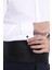 Beyaz Ata Yaka Damatlık Slim Fit Gömlek ( Kol Düğmesi Hediye ) M 7