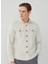 Gri Erkek Slim Fit Gömlek Ceket HM309759 1