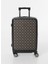 Koyu Kahve Çekçekli Sert Valiz Verona Cabın Trolley - Make Up Case 1