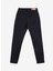 Normal Bel Normal Paça Crop Siyah Kadın Denim Pantolon 251 Lcf 121003 Funny Easter Black 2