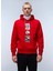 Kırmızı Erkek Bisiklet Yaka Normal Kalıp SWEATSHIRTNP0A4I53MN81_B-PORTALET H 1