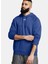 Mavi Erkek Kapüşon Yaka Normal Kalıp Sweatshirt 1379757-432 Ua Rival Fleece Hoodie 1