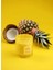 Sarı Mum Pineapple & Coconutcamkavanoz Mum 4