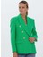 Standart Yeşil Kadın Ceket 24KSL1400 1