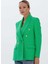 Standart Yeşil Kadın Ceket 24KSL1400 4