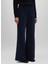 Yüksek Bel Geniş Paça Standart Indigo Kadın Denim Pantolon G 0160 G371 2