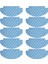 Ecovacs Deebot Ozmo T8 Aıvı T8 Için 10 Adet Paspas Bezi Temizleme Pedleri (Yurt Dışından) 3