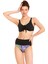 Yüksek Bel Gizli Balenli Toparlayıcı Bikini Takımı Siyah 1