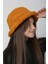 Çocuk Kıvırcık Peluş Bucket Şapka Rkş-Ç-10 Hardal 1