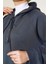 Kapüşonlu Çıtçıtlı Tunik Sweat 5