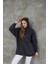 Kapüşonlu Çıtçıtlı Tunik Sweat 1