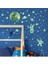 Major Selection Karanlıkta Parlayan Astronot Gezegen Duvar Stickerı 2
