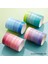 Vintage Washi Tape Bant Yapışkanlı Maskeleme Kağıdı Renkli Bant 6 Lı - Pembe Tonları 3