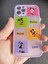iPhone 12 Pro Mickey Mouse Tasarım Mor Tuşları Renkli Hux Kılıf 3