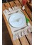 Bahar Keten 2 Kenar Fırfırlı Bej Vintage Amerikan Servis 30X50 1