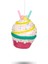 Yılbaşı Ağacı Süsü Cupcake Süsü 11 cm 1