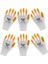 Pn5 Sarı Polyester Örme Nitril Eldiven No: 10 / Xl 6'lı Kampanya 881780021670 1