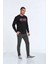Capri Erkek Uzun Kol Tişört Siyah 5