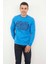 Solana Erkek Uzun Kol Tişört Mavi 2