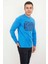 Solana Erkek Uzun Kol Tişört Mavi 3