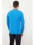 Solana Erkek Uzun Kol Tişört Mavi 4