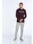 Capri Erkek Uzun Kol Tişört Bordo 2