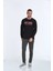 Capri Erkek Uzun Kol Tişört Siyah 2