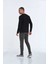 Capri Erkek Uzun Kol Tişört Siyah 4