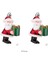 New Year Yılbaşı 2'li Set Santa Ağaç Süsü 8,5 cm 3