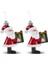 New Year Yılbaşı 2'li Set Santa Ağaç Süsü 8,5 cm 5