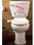 Echo Home Pembe Şemsiyeli Sevimli Minik Fil Klozet Sticker Banyo Sticker 3