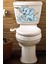 Su Sıçratan Minik Sevimli Fil Klozet Sticker Banyo Sticker 3