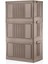 Fold&go Tekli Portatif Organizer Kapaklı Kasa Çok Amaçlı Katlanır Istiflenebilir Kahverengi EH-345 4