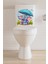 Echo Home Yağmur Altında Şemsiyeyle Oturan Sevimli Fil Temalı Klozet Sticker Banyo Sticker 5