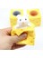 Işıklı Fırlayan Çocuk Squishy Peynir Hayvan Stres Fare Sukuşi Yumuşak Anti-Stress Oyuncak 3
