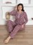Çiçek Desenli Kadın Pijama Takımı 1