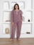Çiçek Desenli Kadın Pijama Takımı 4