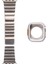 Apple Watch 7 45MM Uyumlu KRD-126 Sert Kasa Koruyuculu Metal Kordon 1
