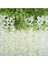 TeknoTrust 12 Adet Akasya Çiçek, 3 Dallı, 100cm, Beyaz, Polyester, Süsleme Parçası 3