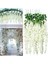 TeknoTrust 12 Adet Akasya Çiçek, 3 Dallı, 100cm, Beyaz, Polyester, Süsleme Parçası 5