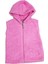 Welsoft Yelek Polar Pelüş Kapüşonlu Unisex Kız Erkek Yelek 1
