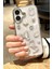 Apple iPhone 16 Uyumlu Kurdele Fiyonk Kelebek Inci Taşlı Figürlü Şeffaf Kılıf 1